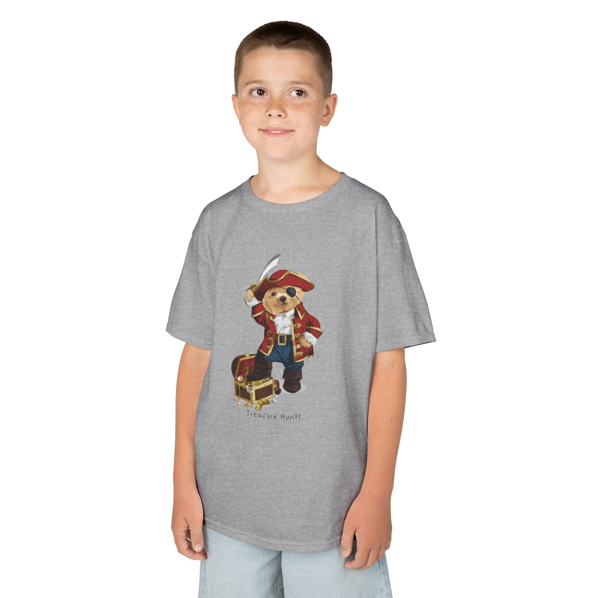 Pirate Dog Kids T-Shirt, Fun Birthday Gift, Summer Wear, Playtime Tee, Adventure Shirt, Kids Pirate Costume