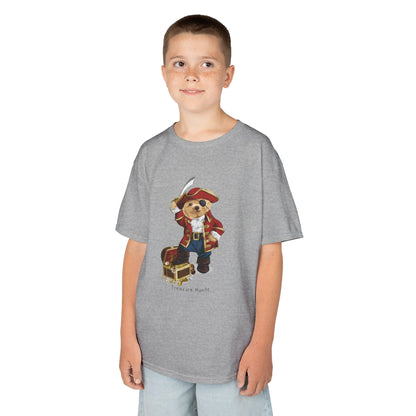 Pirate Dog Kids T-Shirt, Fun Birthday Gift, Summer Wear, Playtime Tee, Adventure Shirt, Kids Pirate Costume