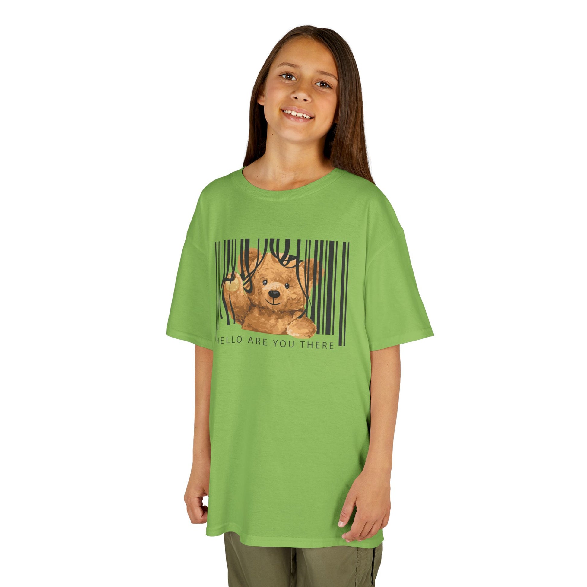 Kids Animal Graphic Tee, Cute Bear Shirt, Fun Kids Apparel, Perfect for Playdates, Birthday Gift, Animal Lover Gift