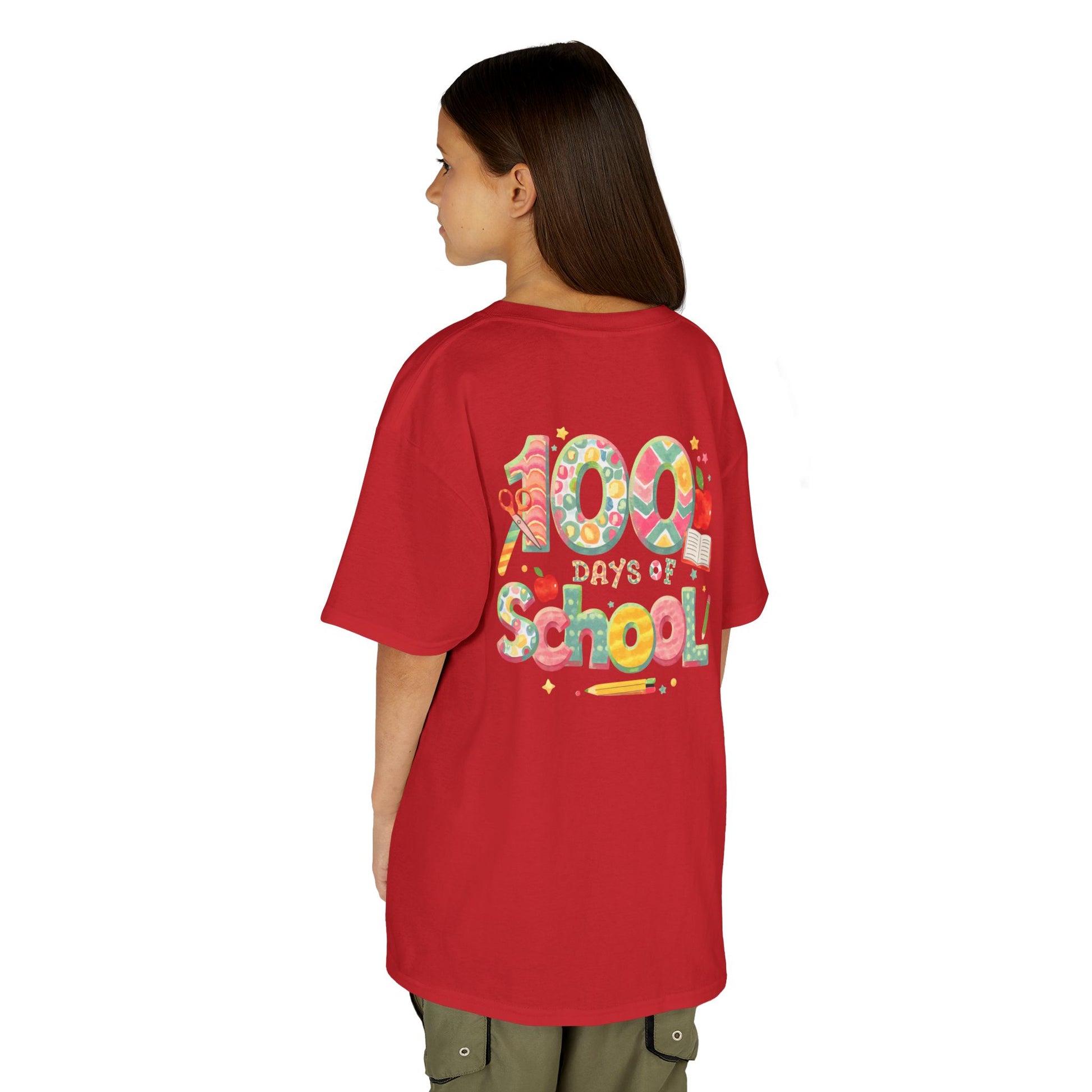 Kids School Celebration Tee - 100 Days of School, Class Shirt, Back to School Outfit, Fun Teacher Gift, Kids Education Apparel