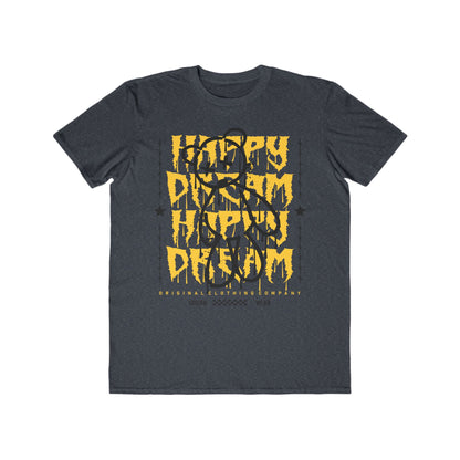 Happy Dream Bear Urban Wear For Men, Casual Graphic T-Shirt, Gift for Him, Trendy Summer Wear, Unique Streetwear Style Heather Navy