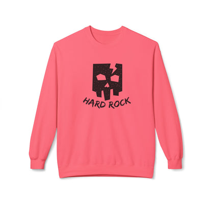 Unisex Hard Rock Sweatshirt, Cozy Music Lover Gift, Trendy Casual Wear, Perfect for Concerts, Birthday Present, Halloween Outfit Pink Lemonade