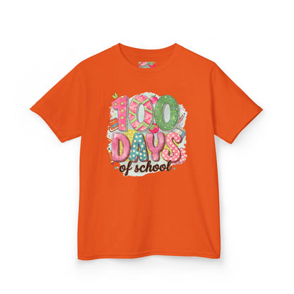 Kids 100 Days of School Tee, Fun t-shirt for kids, Milestone celebration shirt, Perfect for school events, Unique kids' apparel