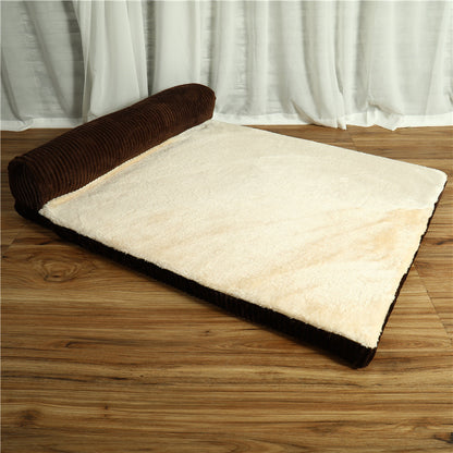 Pet Dog Bed Coffee Unilateral
