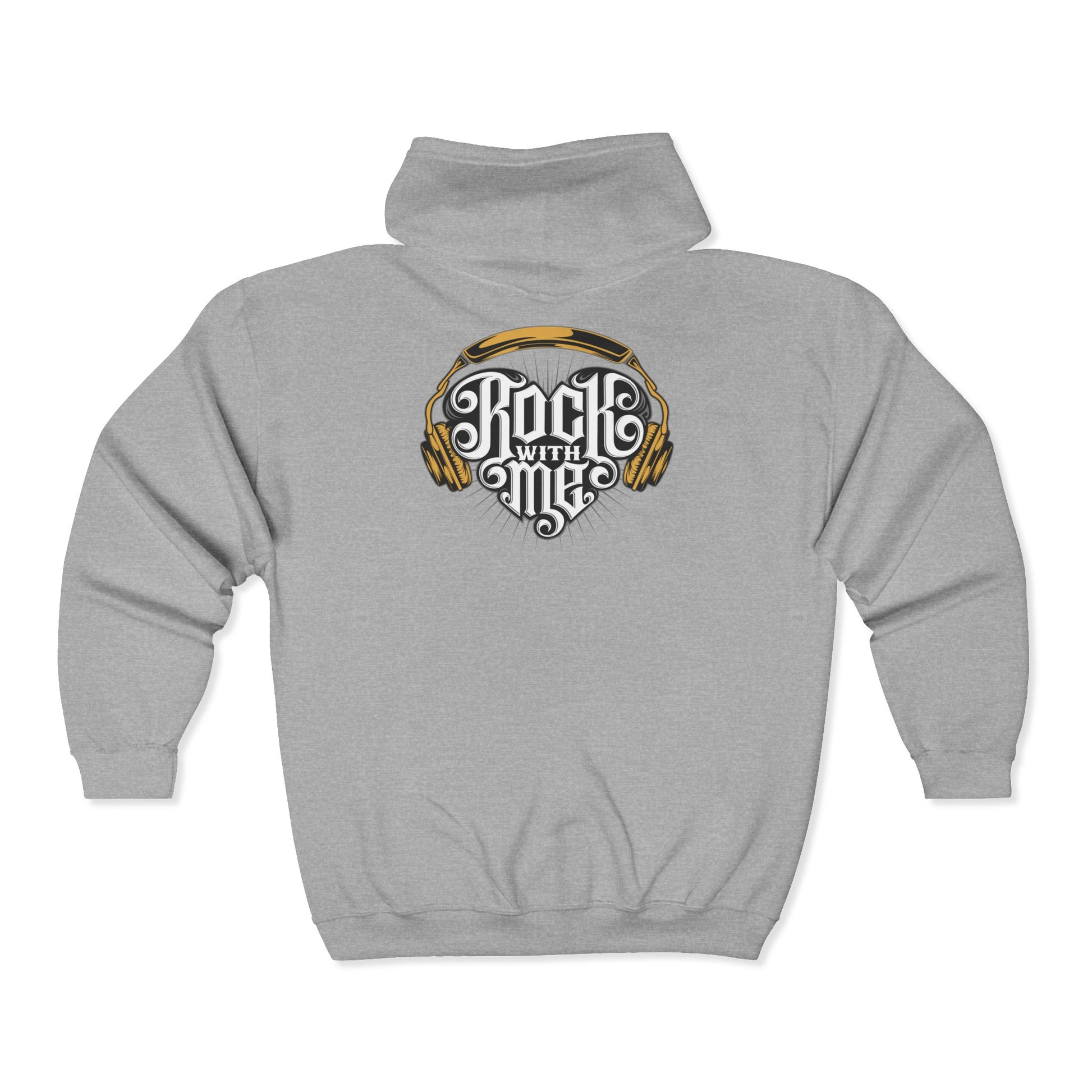 Rock with Me Hoodie, Unisex Heavy Blend Sweatshirt, Music Lover Gift, Concert Outfit, Festival Apparel, Casual Loungewear