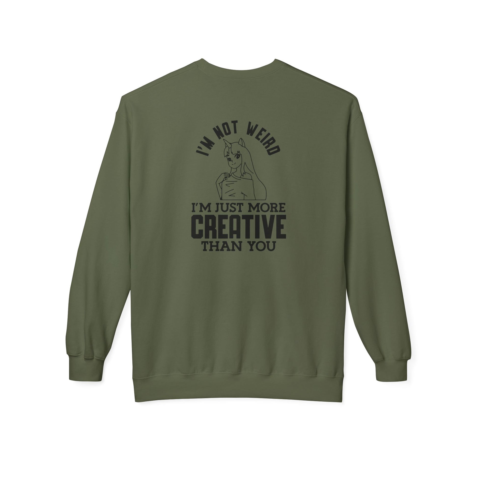 Creative & Unique Sweatshirt for Artists, Perfect Gift for Creatives, Quirky Quote Crewneck