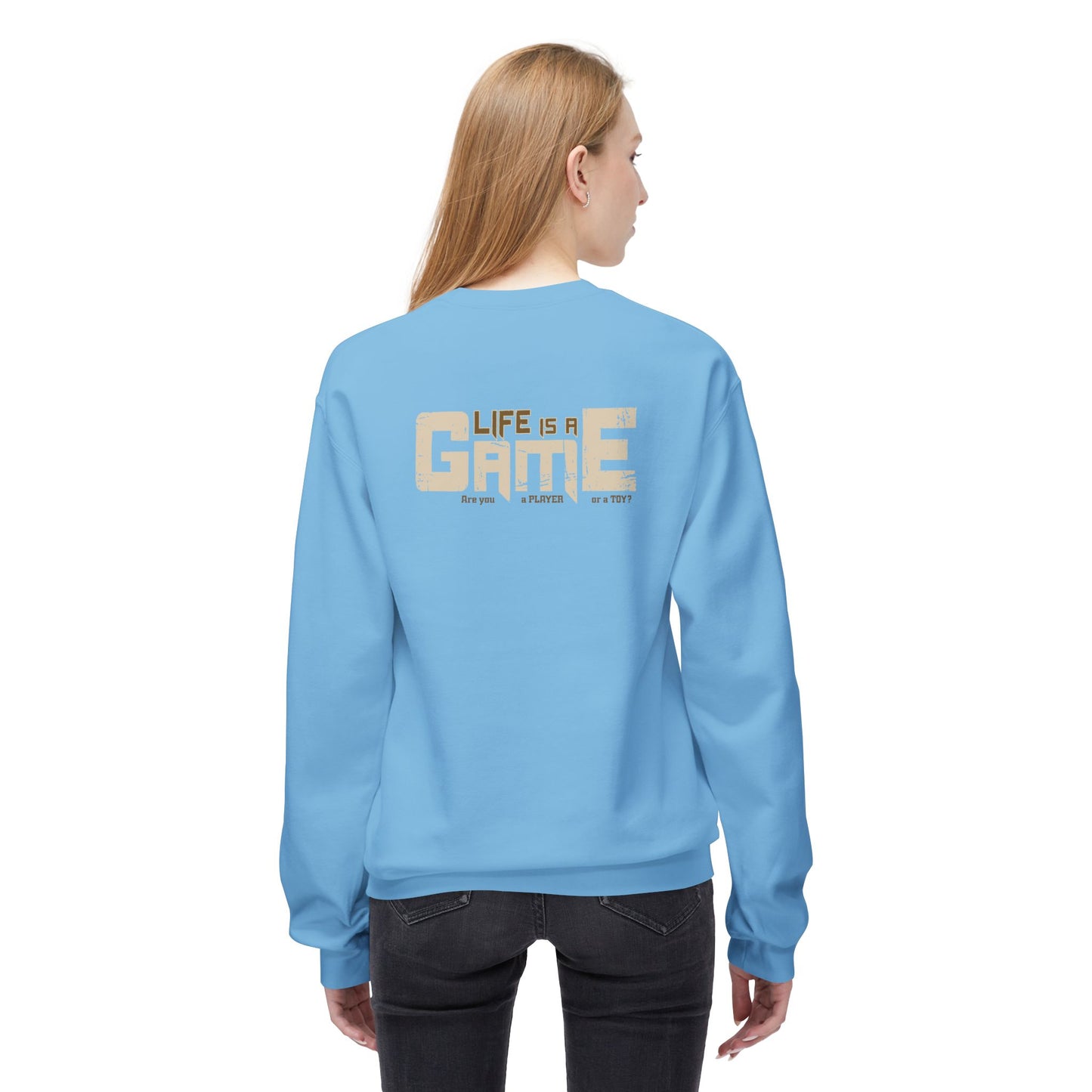 Game Life Unisex Sweatshirt, Soft Sweatshirt, Gamer Gift, Casual Wear, Birthday Gift, Inspirational Apparel