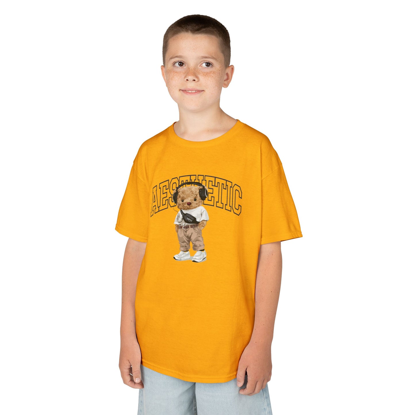 Aesthetic Kids Tee, Trendy Kid's Shirt, Cute Cotton Tee, Stylish Youth Apparel, Perfect Gift for Young Fashionistas