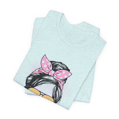 Mom Hustler Graphic Tee, Trendy Shirt for Moms, Mother's Day Gift, Motivational Tee, Casual Wear