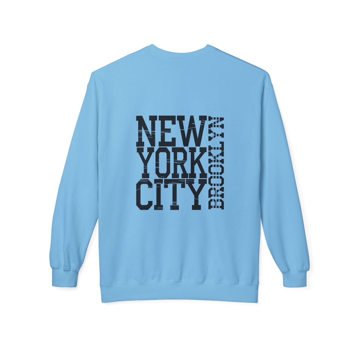 New York City Graphic Sweatshirt - Cozy Unisex Crewneck, Streetwear Style, Gift for NYC Lovers, Casual Wear, Travel Souvenir