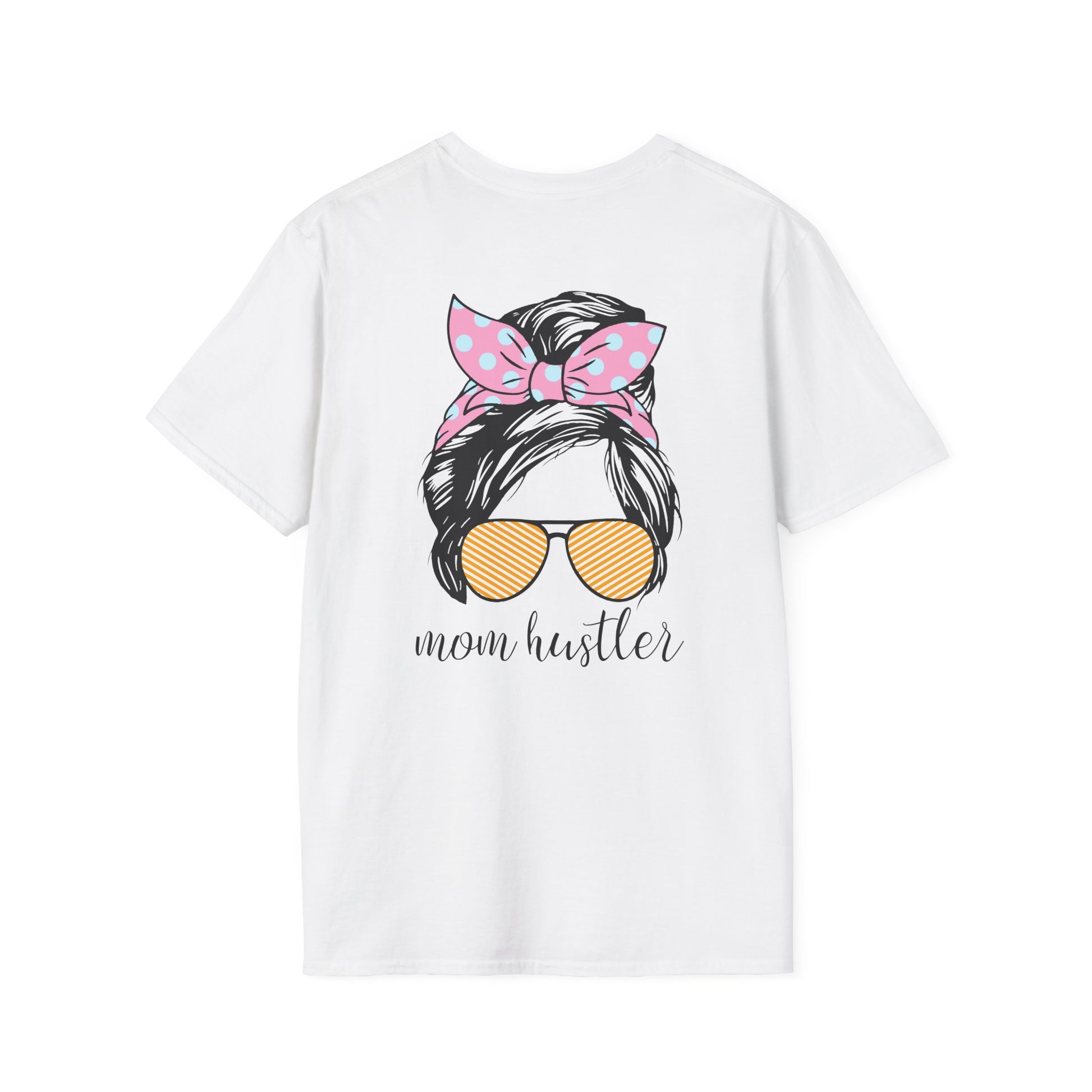 Mom Hustler T-Shirt, Cute Mom Gift, Casual Wear, Mother's Day Outfit, Gift for Moms, Everyday Style