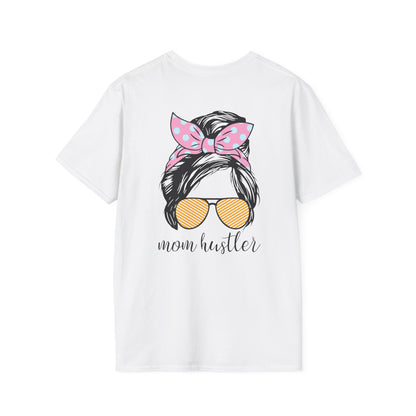 Mom Hustler T-Shirt, Cute Mom Gift, Casual Wear, Mother's Day Outfit, Gift for Moms, Everyday Style
