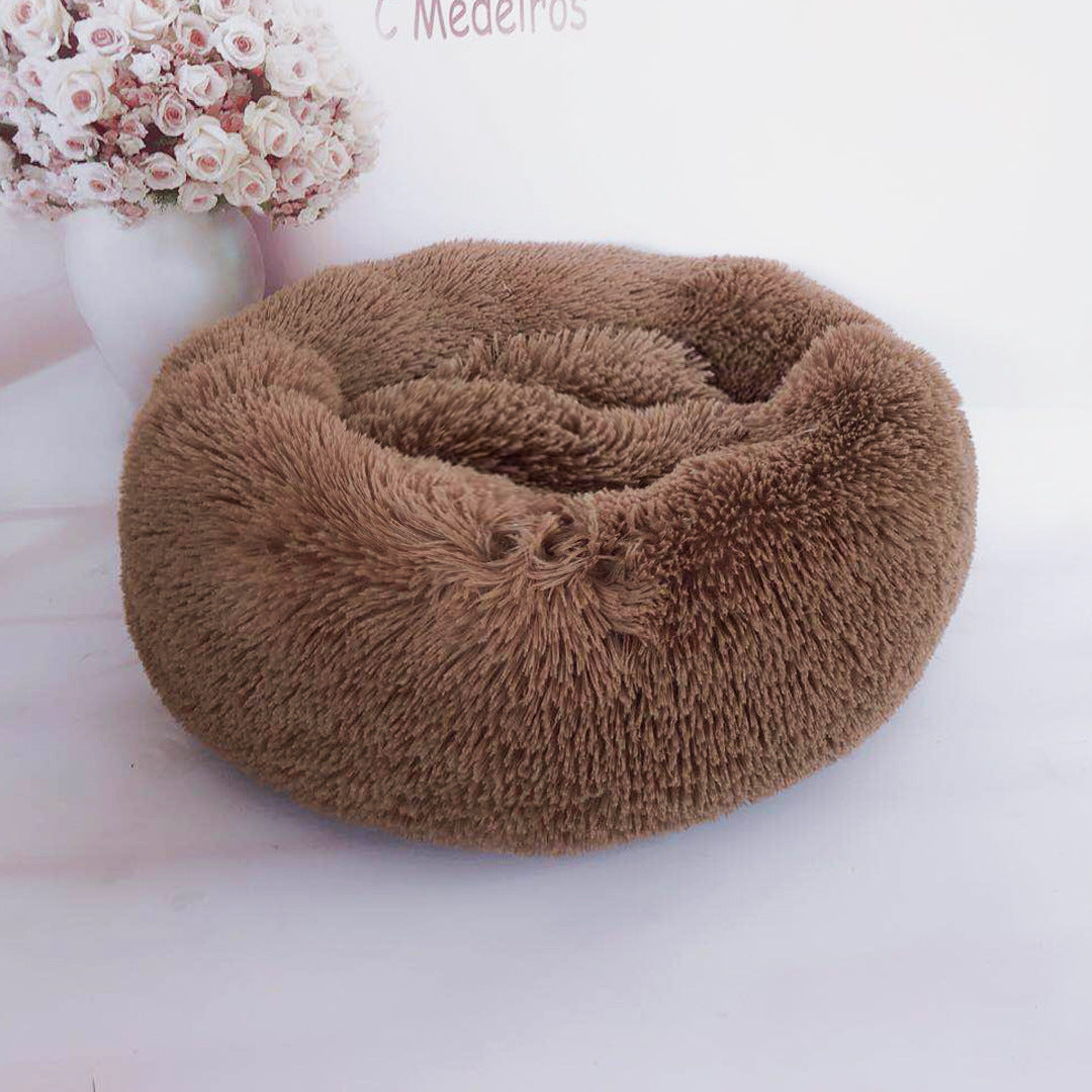 Plush pet nest Coffee