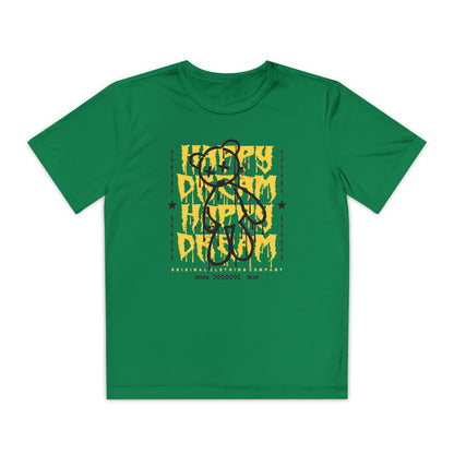 Youth Motivational Tee - Perfect for Competitions, Sportswear, Gift for Young Athletes, Training, Team Events Kelly Green