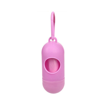 Pet Trash Bag Dog Poop Bags For Waste Refuse Cleanup Pink