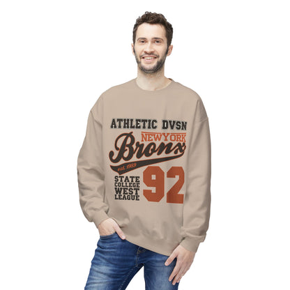 Vintage Athletic Crewneck Sweatshirt, Casual Pullover, Retro Style, Cozy Loungewear, Gift for Him/Her, Sports Fan Apparel