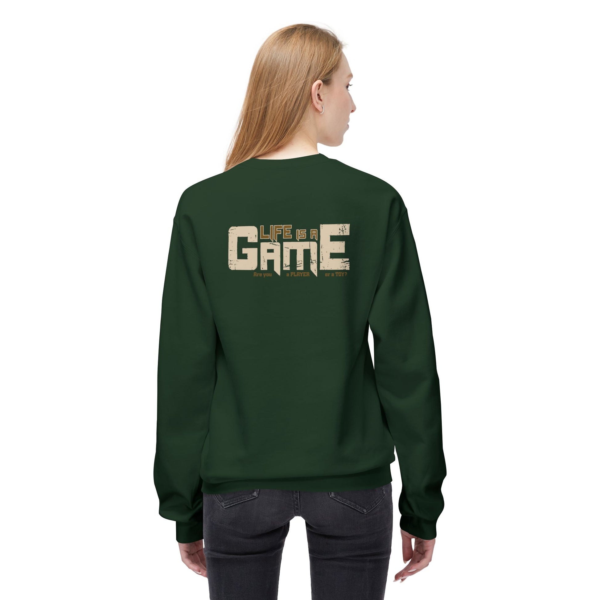 Game Life Unisex Sweatshirt, Soft Sweatshirt, Gamer Gift, Casual Wear, Birthday Gift, Inspirational Apparel