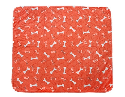 Three-layer Waterproof Pet Absorbent Pad Orange