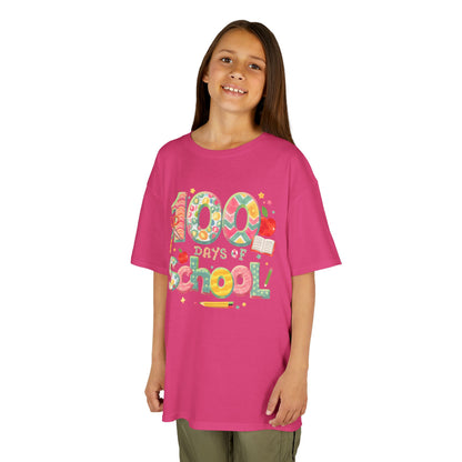 Kids School Celebration Tee - 100 Days of School, Class Shirt, Back to School Outfit, Fun Teacher Gift, Kids Education Apparel