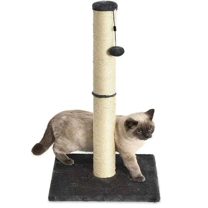 2 tier vertical cat scratching post sisal climbing tree stable design indoor cats