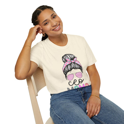 CEO Mama Graphic T-Shirt - Unisex Softstyle Tee, Perfect Gift for Mom, Birthday, Mother's Day, Casual Wear, Relaxed Fit