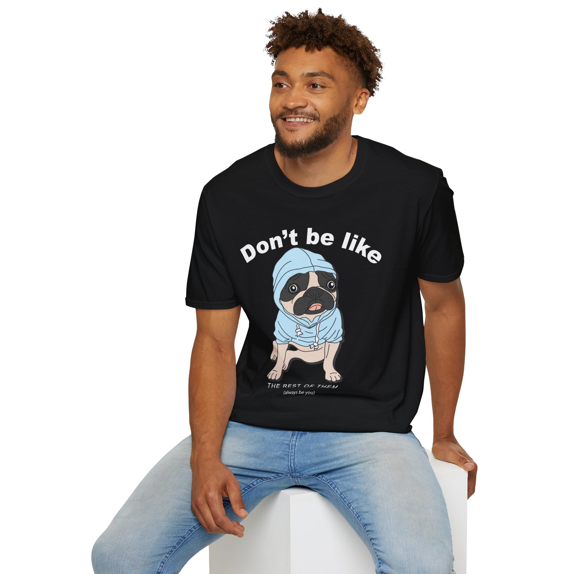 Fun Dog Graphic T-Shirt, Cute Pet Lover Tee, Dog Gifts, Animal Humor Shirt, Casual Everyday Wear