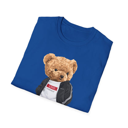 Casual Graphic Tee: Trendy Bear Design, Fun Unisex T-Shirt, Perfect for Gifts, Casual Wear, Everyday Style