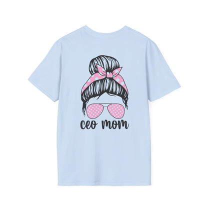 CEO Mom T-Shirt: Casual Gift for Mother's Day, Birthday, or Everyday Wear, Perfect for Stylish Moms