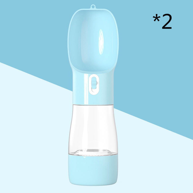 Traveling Out Portable Dog Water Dispenser 2pc Blue