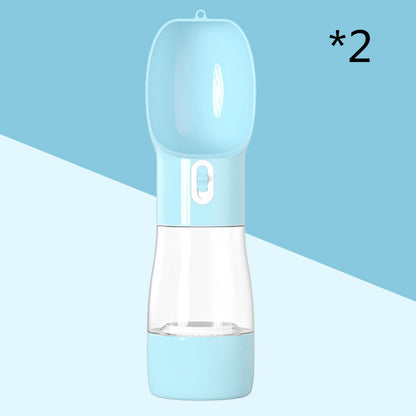 Traveling Out Portable Dog Water Dispenser 2pc Blue