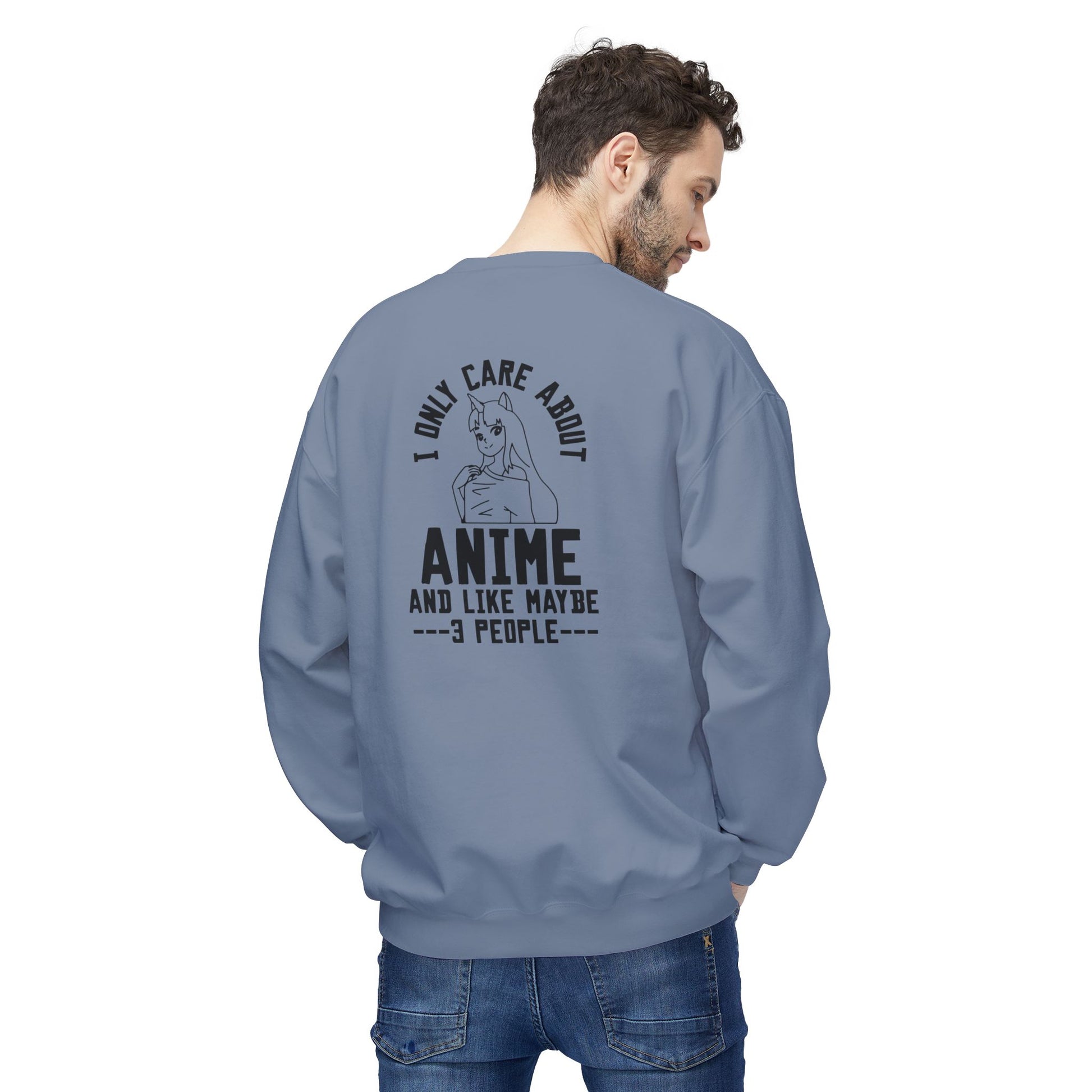 Anime Lover Crewneck Sweatshirt - Perfect for Gift, Casual Wear, Cosplay, Anime Events, Pop Culture Enthusiasts