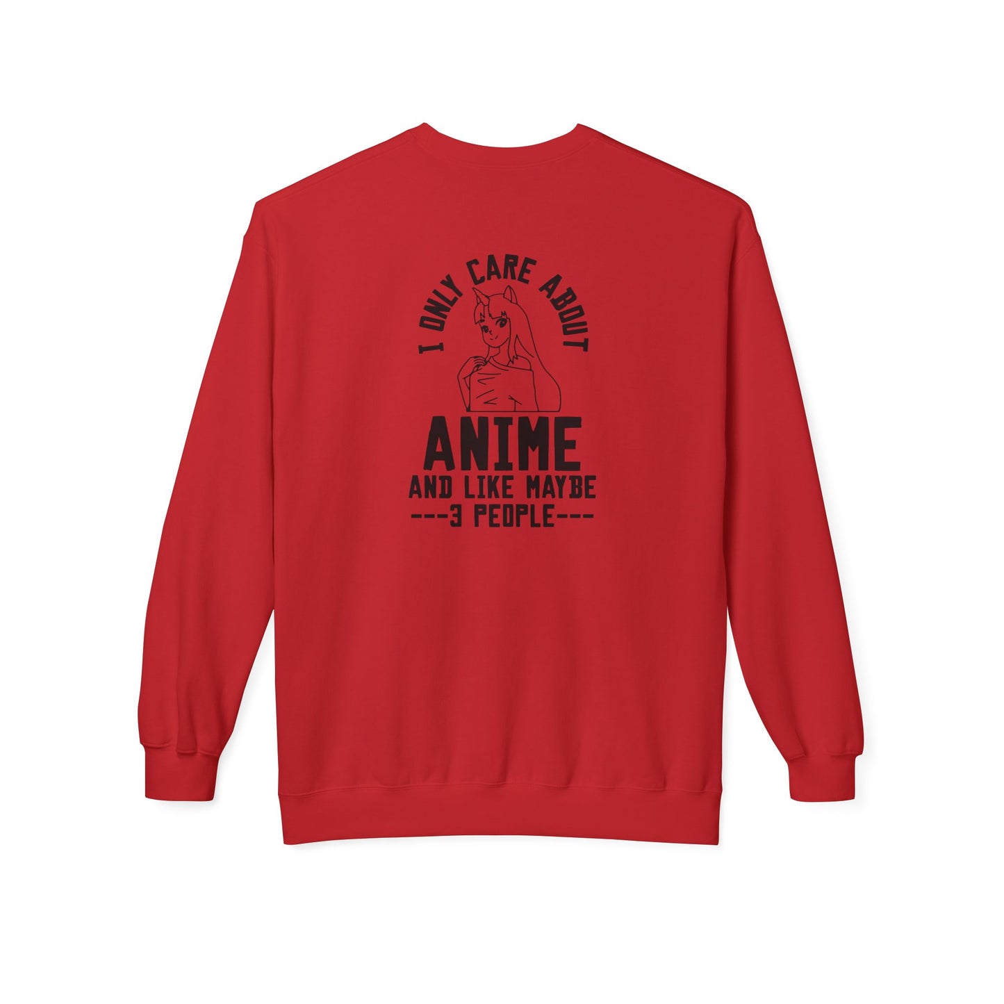 Anime Lover Crewneck Sweatshirt - Perfect for Gift, Casual Wear, Cosplay, Anime Events, Pop Culture Enthusiasts