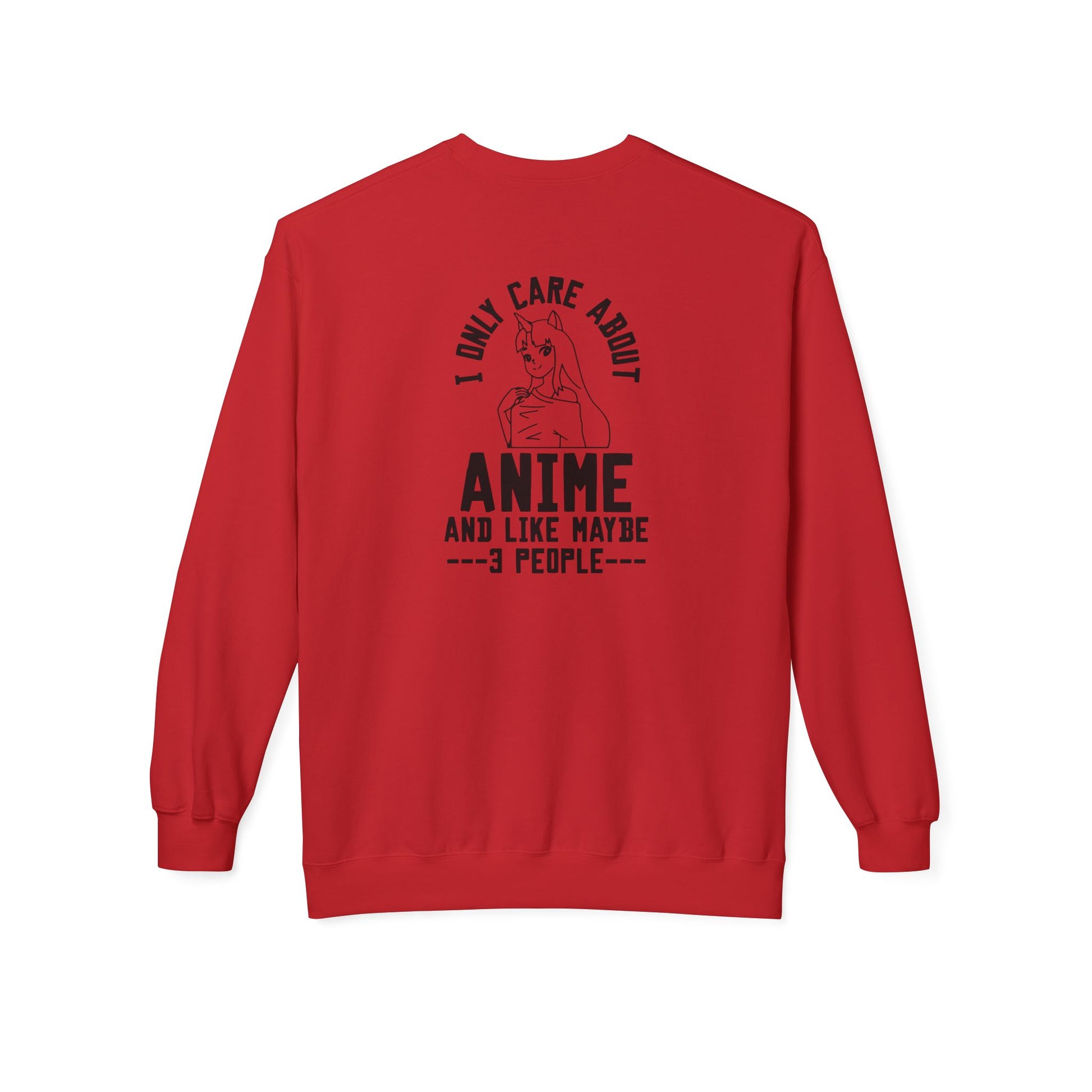 Anime Lover Crewneck Sweatshirt - Perfect for Gift, Casual Wear, Cosplay, Anime Events, Pop Culture Enthusiasts