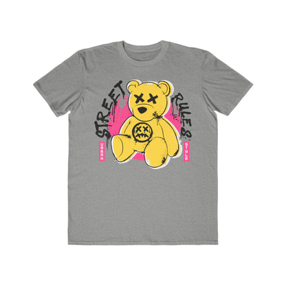 Street Rules Graphic Tee, Urban Wear For Men, Urban Style Shirt, Gift for Him, Streetwear for Men, Trendy Everyday Top Heather Grey