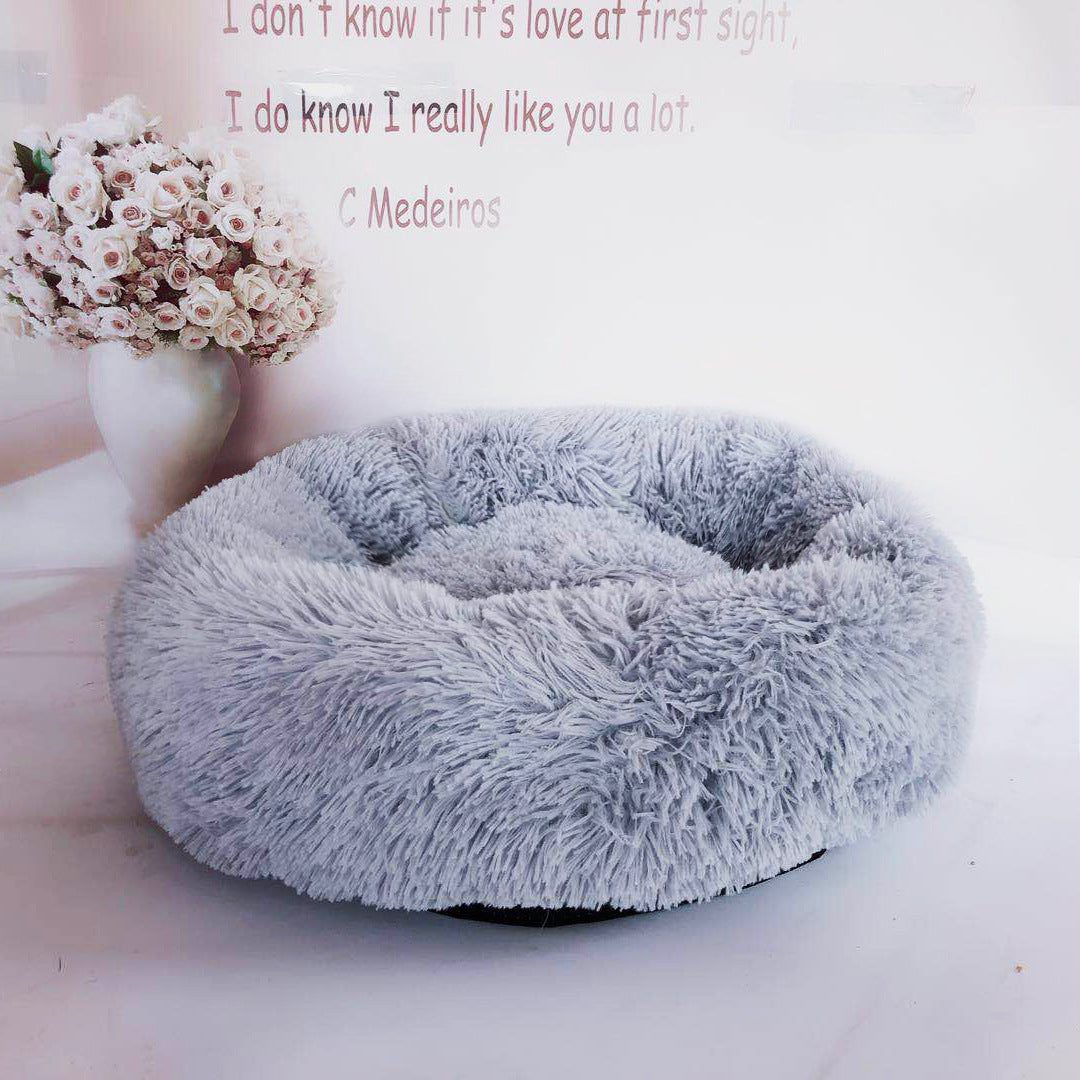 Plush pet nest Light Grey