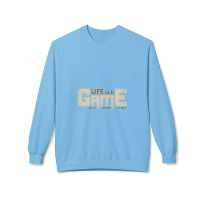 Game Life Unisex Sweatshirt, Soft Sweatshirt, Gamer Gift, Casual Wear, Birthday Gift, Inspirational Apparel Sky