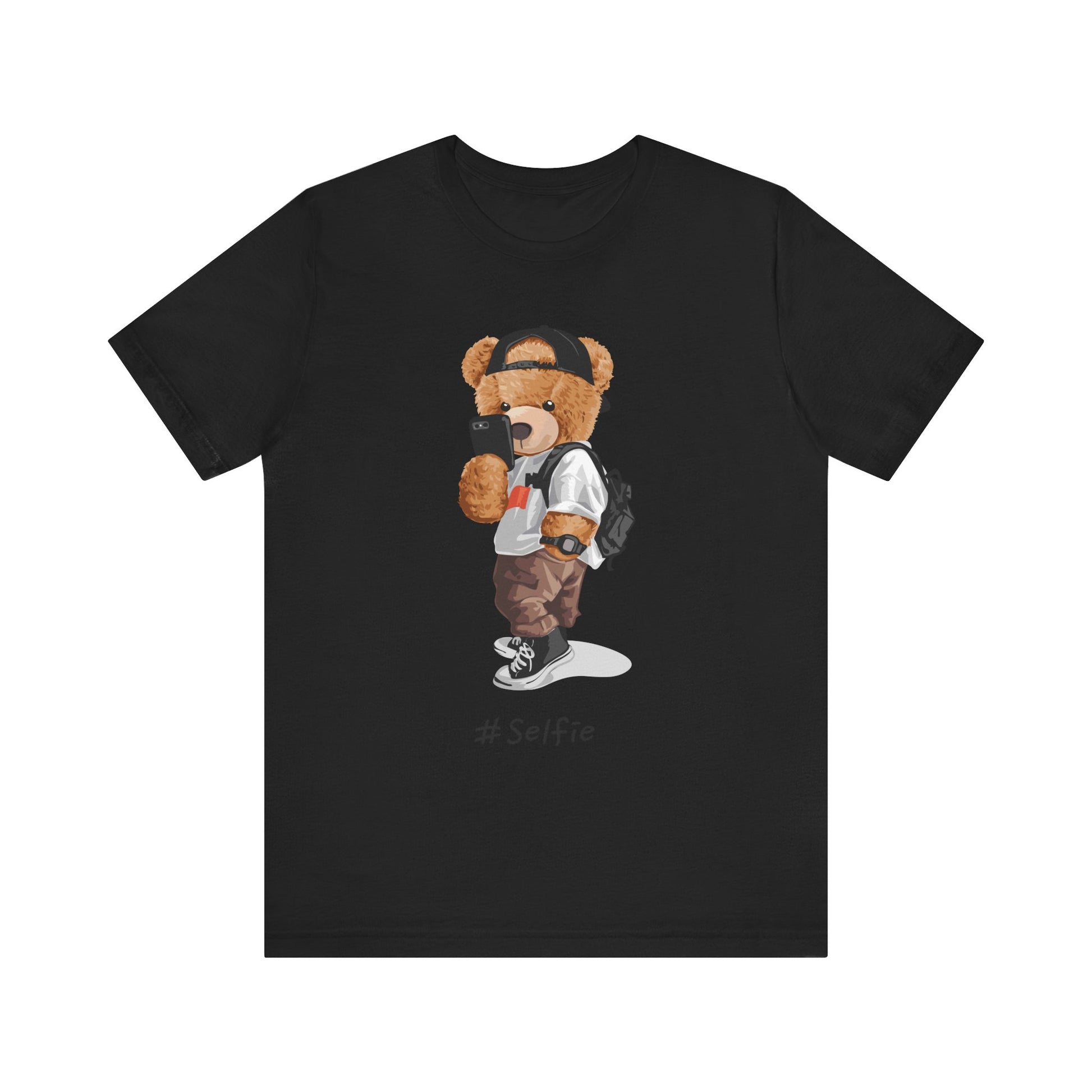Cool Bear Graphic Tee, Casual Wear, Street Style T-Shirt, Gifts for Animal Lovers, Unique Unisex Shirt