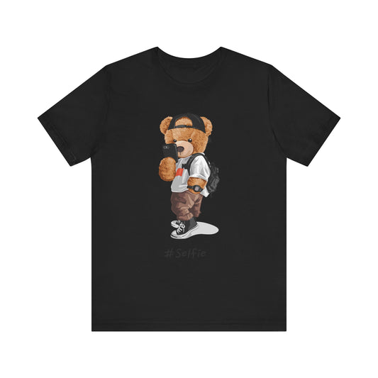 Cool Bear Graphic Tee, Casual Wear, Street Style T-Shirt, Gifts for Animal Lovers, Unique Unisex Shirt