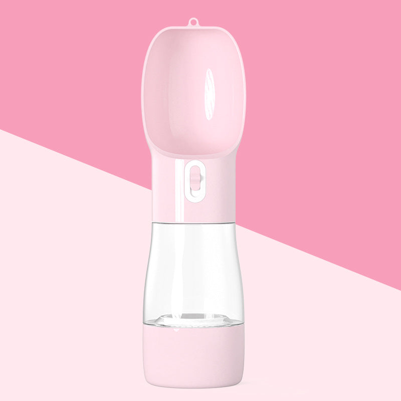 Traveling Out Portable Dog Water Dispenser Pink