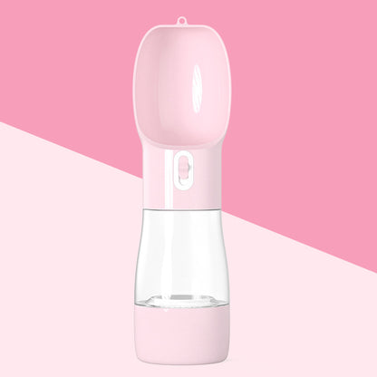 Traveling Out Portable Dog Water Dispenser Pink