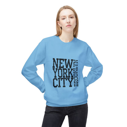 New York City Graphic Sweatshirt - Cozy Unisex Crewneck, Streetwear Style, Gift for NYC Lovers, Casual Wear, Travel Souvenir