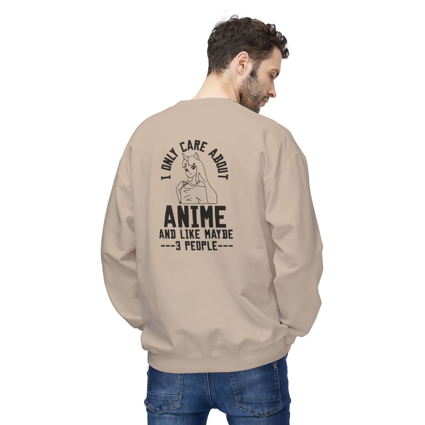 Anime Lover Crewneck Sweatshirt - Perfect for Gift, Casual Wear, Cosplay, Anime Events, Pop Culture Enthusiasts
