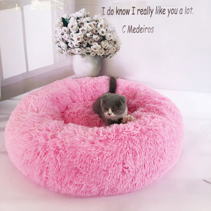 Plush pet nest Pink