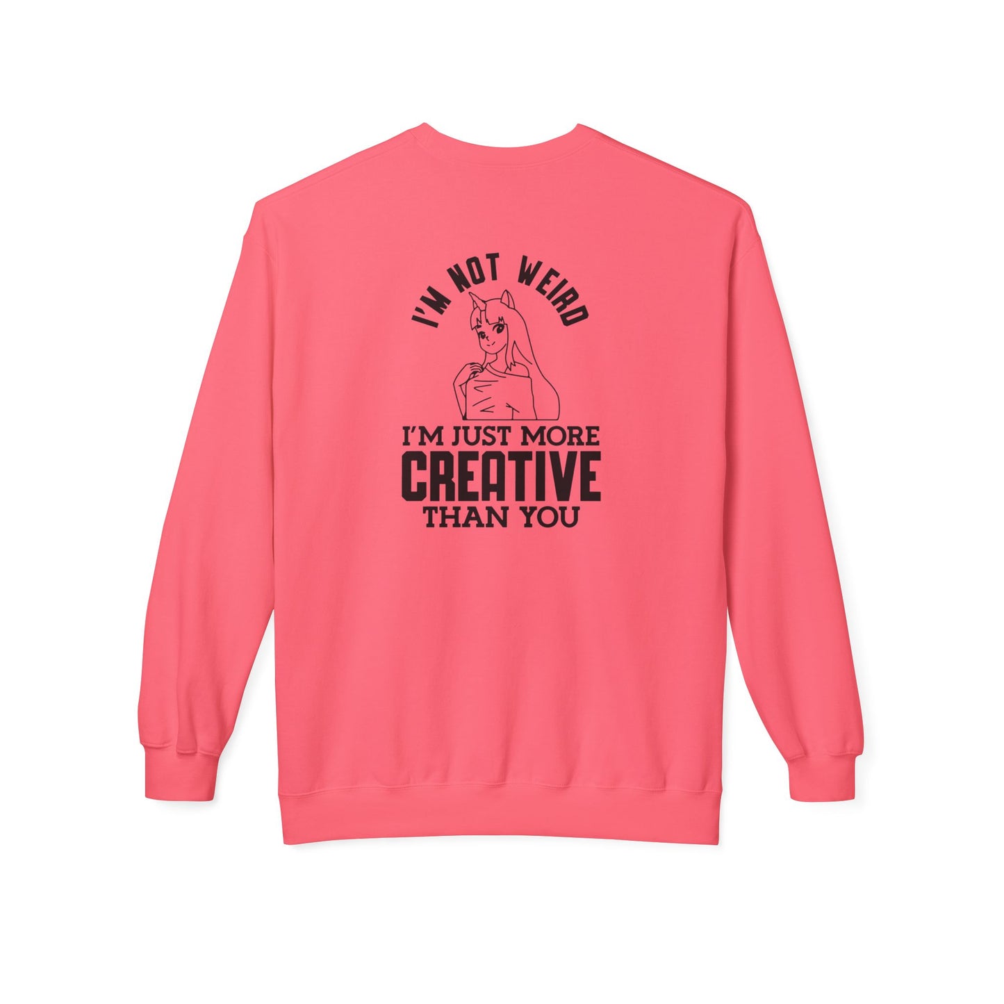 Creative & Unique Sweatshirt for Artists, Perfect Gift for Creatives, Quirky Quote Crewneck
