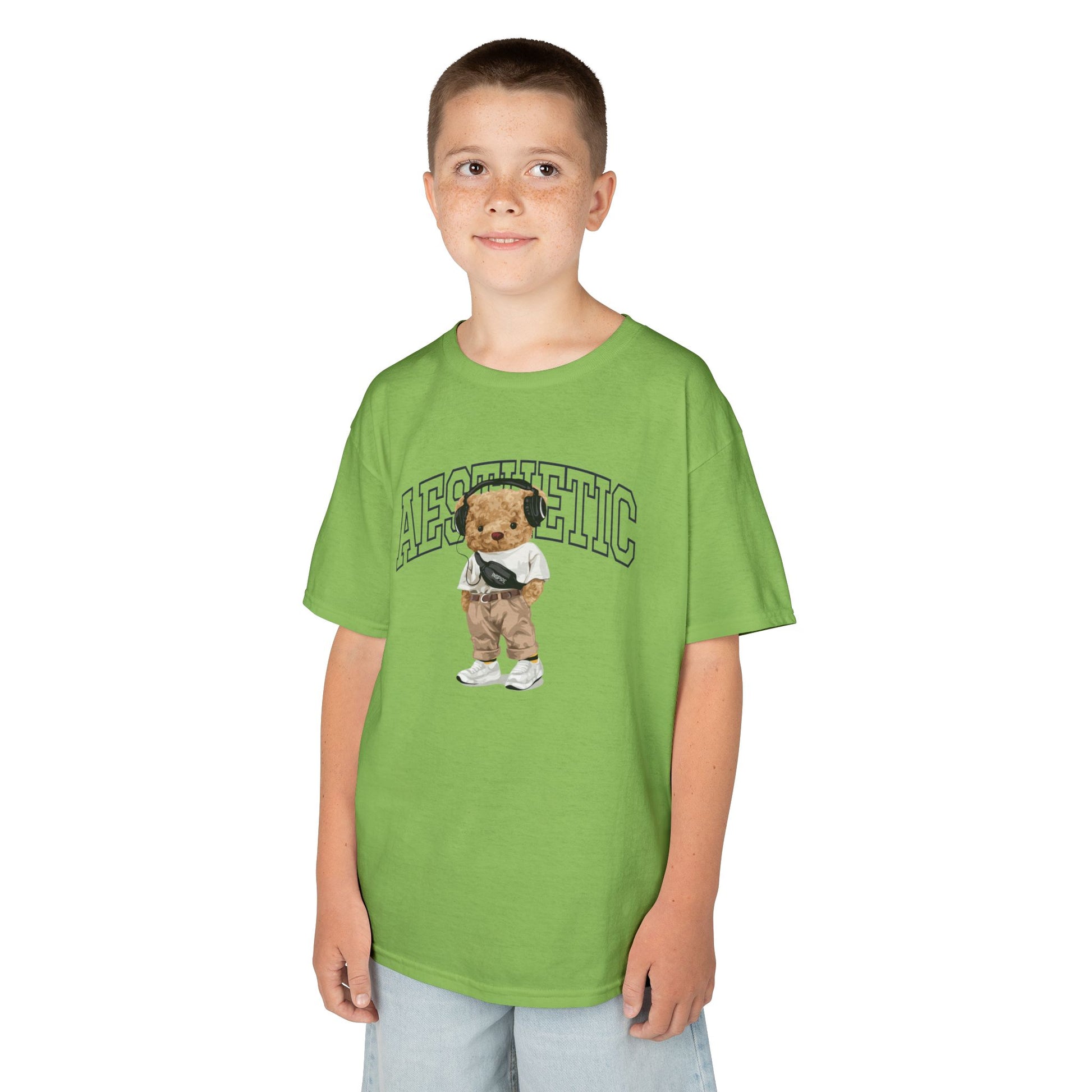 Aesthetic Kids Tee, Trendy Kid's Shirt, Cute Cotton Tee, Stylish Youth Apparel, Perfect Gift for Young Fashionistas