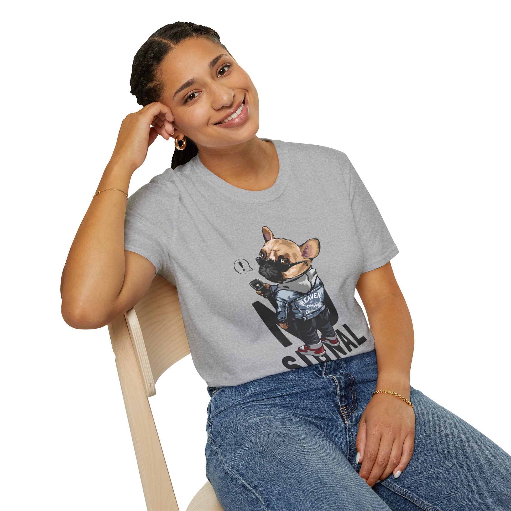 Cool Dog Graphic T-Shirt, Fun Pet Lover Tee, Casual Style for Any Occasion, Unique Gift for Dog Owners, Animal Lover Apparel