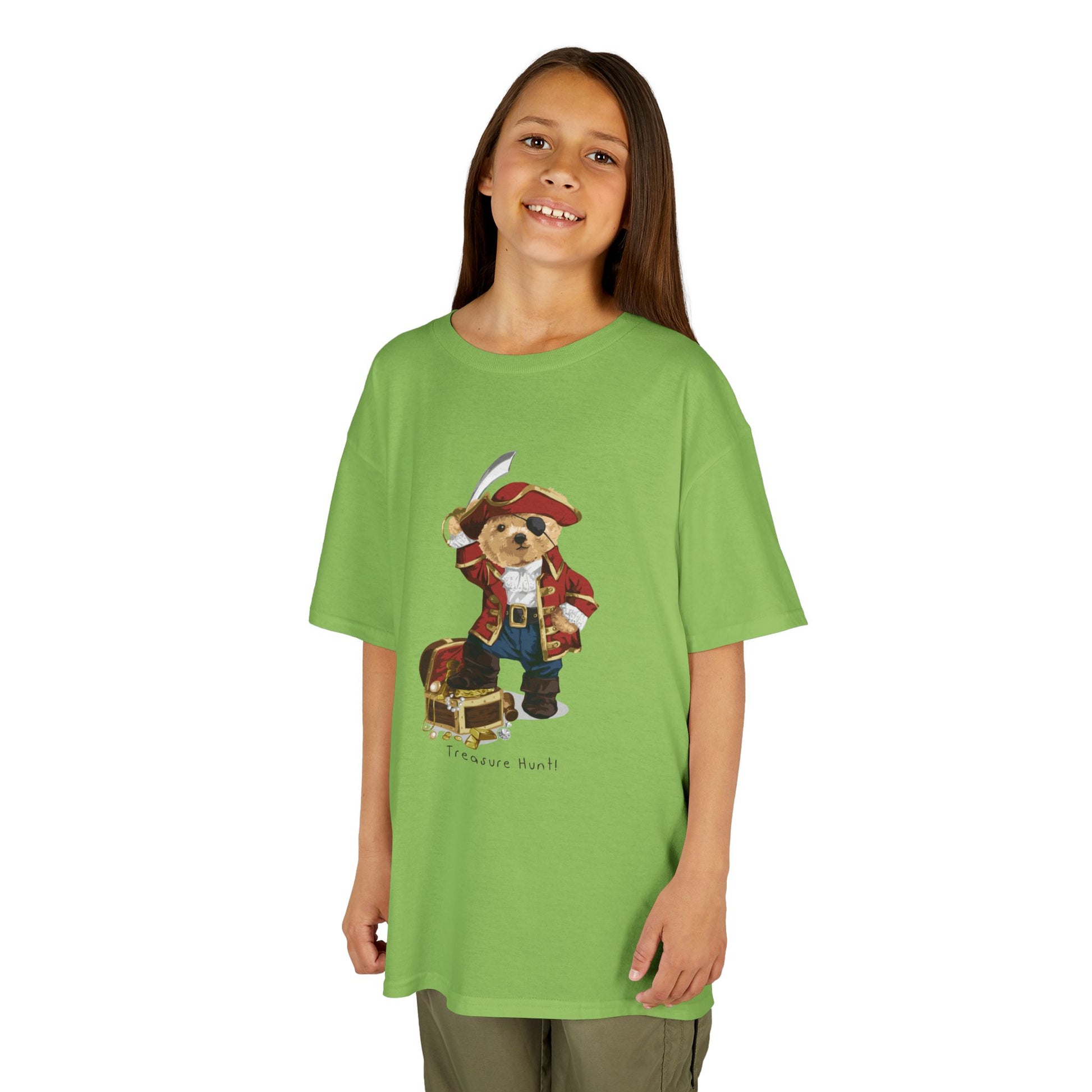 Pirate Dog Kids T-Shirt, Fun Birthday Gift, Summer Wear, Playtime Tee, Adventure Shirt, Kids Pirate Costume