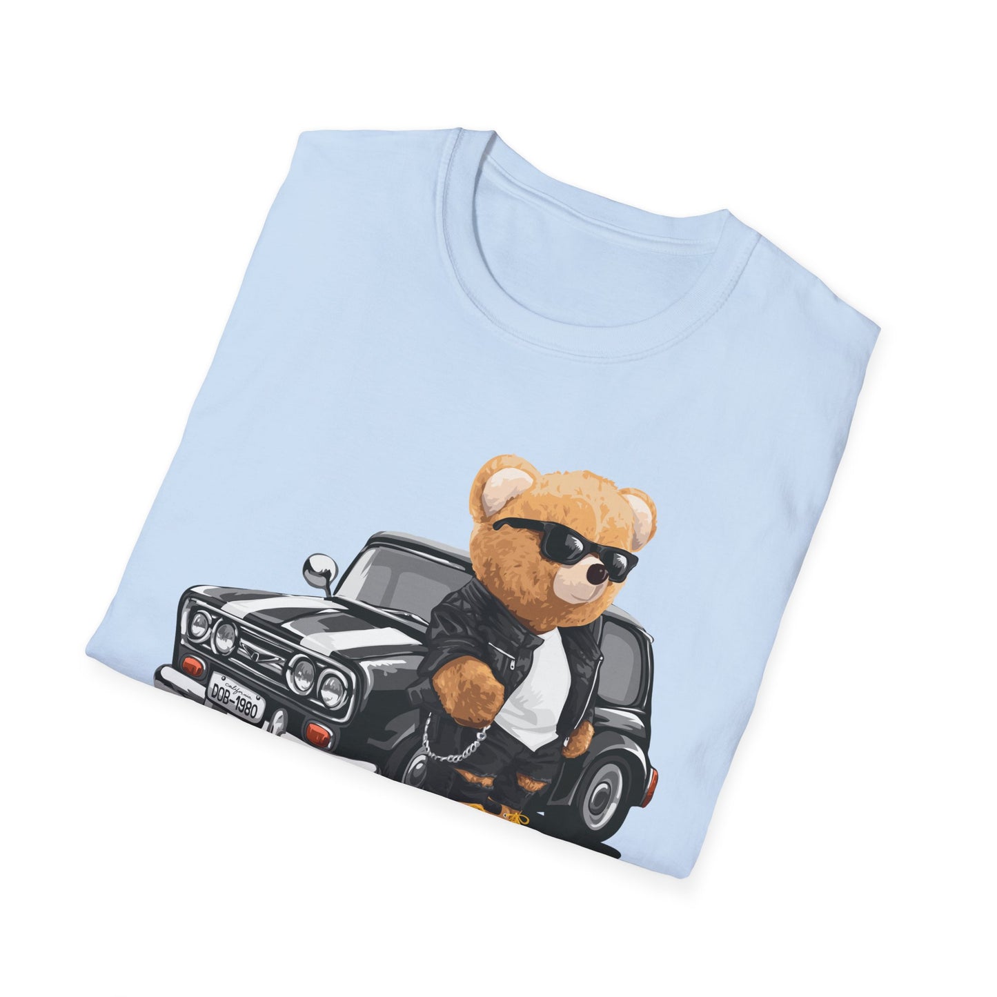 Vintage Bear Graphic T-Shirt, Cute Unisex Tee, Trendy Streetwear, Perfect Gift for Bear Lovers, Casual Outfit, Summer Wardrobe