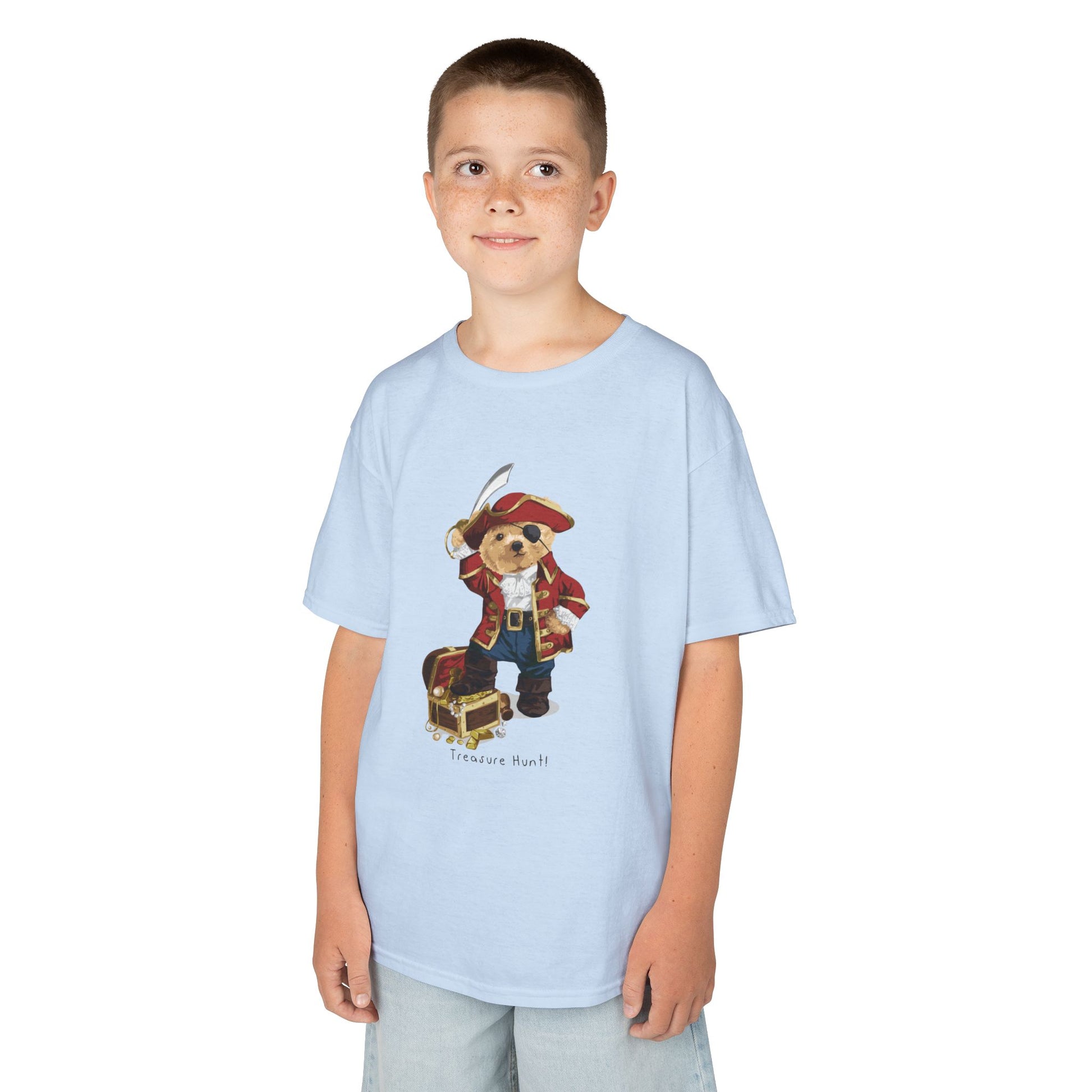 Pirate Dog Kids T-Shirt, Fun Birthday Gift, Summer Wear, Playtime Tee, Adventure Shirt, Kids Pirate Costume