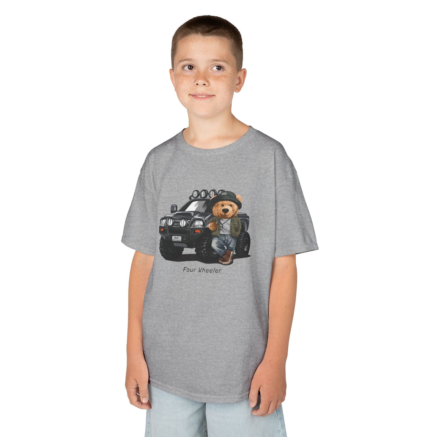 Kids Graphic Tee, Fun Animal Theme Shirt, Perfect for Birthdays, Playdates, Gifts for Boys and Girls, Cute Casual Wear